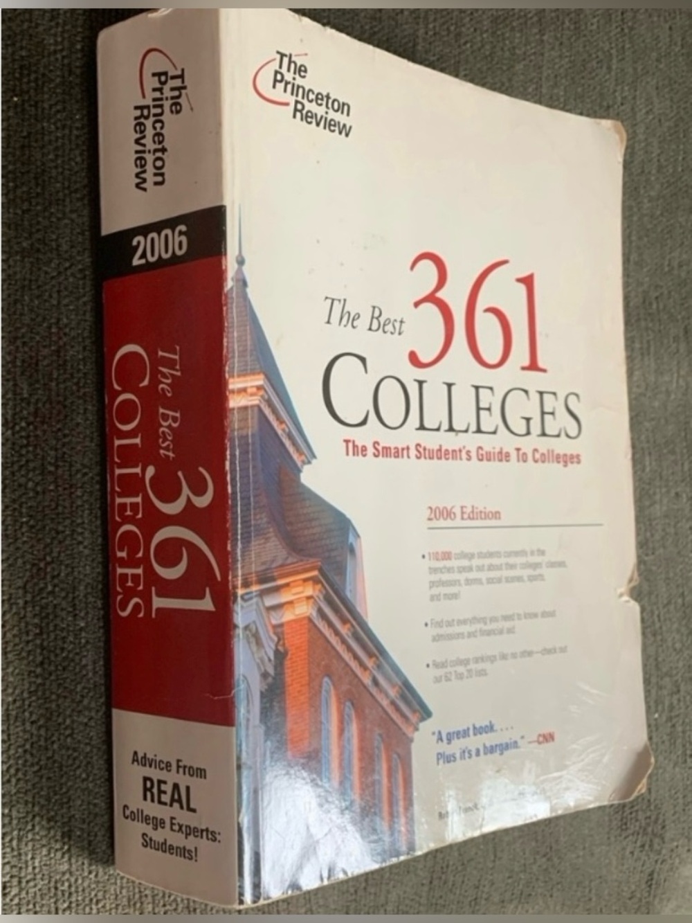Vintage 2006 Edition The Princeton Review Best 361 Colleges
